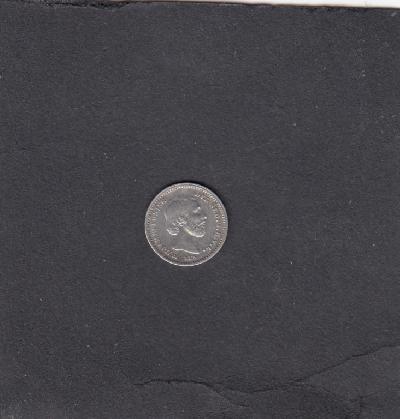 Beschrijving: 5 Cent WILLEM III 